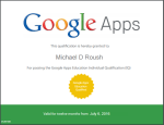 Google Apps Education Individual Qualification